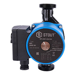 Насос циркуляционный 25/40-180 STOUT