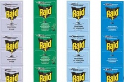 Рейд пластины 10 штук от комаров для фумигатора