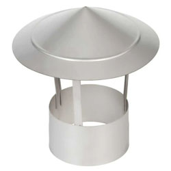 Зонт 1Z (на трубу) 120х0,5х409 мм ФЕНИКС