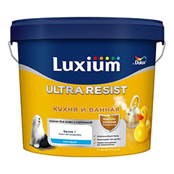 Краска для кухни и ванной база BW 5 л Dulux/Luxium Ultra Resist
