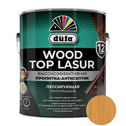 Пропитка-Антисептик для дерева Сосна 2,5 л Dufa Wood top Lasur