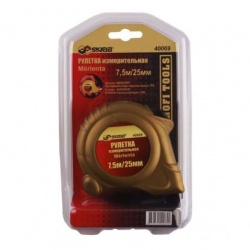 Скраб рулетка 7,5 м Золотая серия