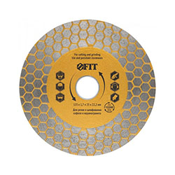  Диск алмазный 125х1,7х25х22,2мм по кафелю и керамограниту FIT