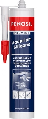 Penosil герметик силиконовый для аквариумов черный