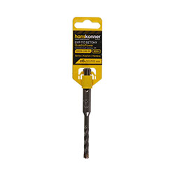 Бур по бетону SDS-plus 6х110 мм 4 грани Hanskonner