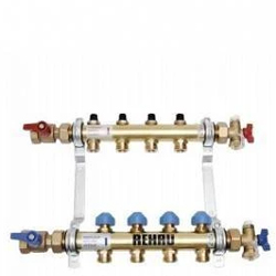 REHAU коллектор нержавеющая сталь выход 3/4 дюйма HKV 4