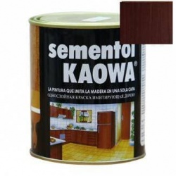 Kaowa sementol краска жидкое дерево  750 мл Орех