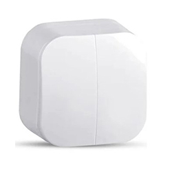 Выключатель 2 клавиши ОП Frea 10А IP20 250В АБС-пластик Белый TOKOV ELECTRIC