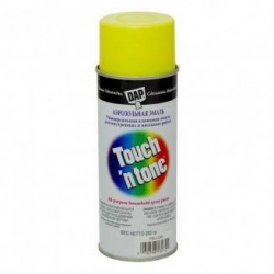 Краска аэрозольная Touch'n Tone 283 г Желтая