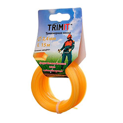 Леска триммера 2,4 Квадрат 15 м TRIMIT