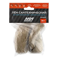 Лен сантехнический 50 г MPf Premium Лен сантехнический 50 г MPf Premium