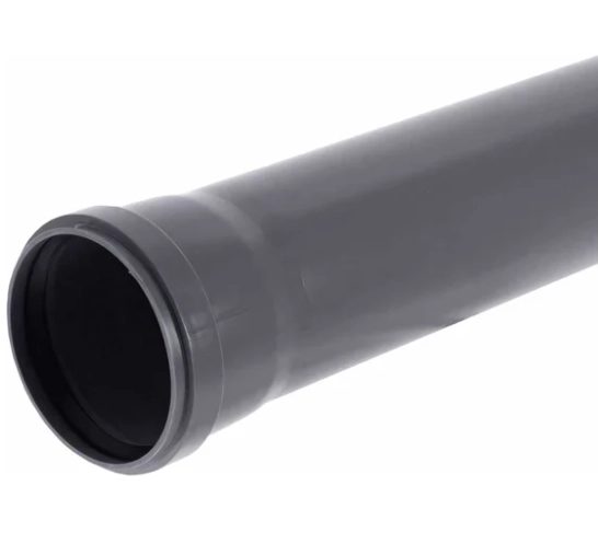 Труба Политэк 50х1.5х1000 мм Серая