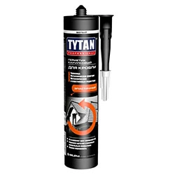 Герметик каучуковый для кровли  310 мл Белый Tytan Professional