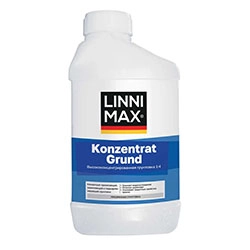 Грунтовка глубокого проникновения 0,9 л концентрат 1:4/1:6 LINNIMAX Konzentrat Grund Грунтовка глубокого проникновения 0,9 л концентрат 1:4/1:6 LINNIMAX Konzentrat Grund