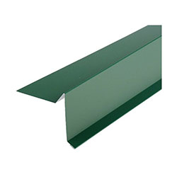 Торцевая планка пластизол 2 м RAL 6007 Зеленая Технониколь