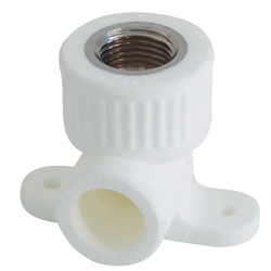 Водорозетка 20 х 1/2' ВР полипропиленовая PPR Белая Valfex