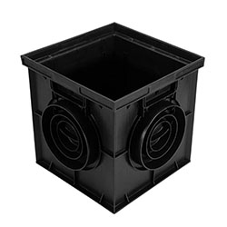 Дождеприемник пластиковый в сборе Без решетки 300x300x297 AQUASTOK