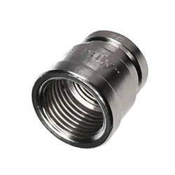 Муфта переходная ВВ 1/2"х3/8" никелированная STOUT