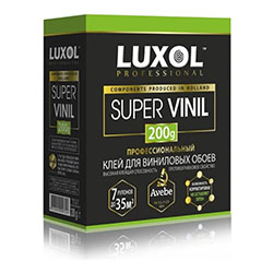 Клей обойный для виниловых обоев 200 г LUXOL SUPER VINIL Professional