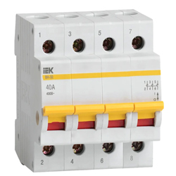 Выключатель нагрузки 4п ВН-32 40А MNV10-4-040 IEK