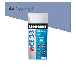 Затирка Церезит CE 33 №85 Серо-голубой 2 кг