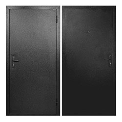 Дверь Форпост К TD5-1 960х2070 Правая металл Антик Темно-коричневый 9001-1 c фурнитурой и цилиндром