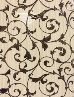 Плитка декор "Дания" 400х250х8 мм Бежевый