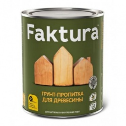 Пропитка-грунт Faktura на органической основе для дерева 0,7 л