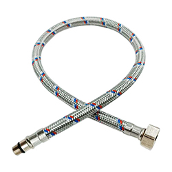 Гибкая подводка для смесителей 1/2" М10х15 50 см PE-X ТИТАН Ростерм