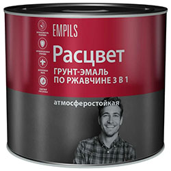 Расцвет грунт-эмаль 3в1 Синяя 2,7 кг