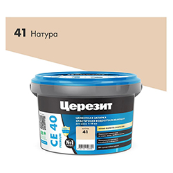Затирка водоотталкивающая 2 кг Натура 41 Церезит СЕ40