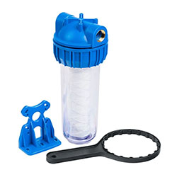 Корпус фильтра 10SL 1" ВР Прозрачный Картридж SC-10W UNIPUMP CFC-10K