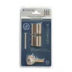 Личинка (цилиндровый механизм) SC-М80 (35/45)-Z-NI золото апекс