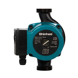 Насос циркуляционный с мокрым ротором BASIC S 25-8S 180 PN10 230В/50 Гц Shinhoo