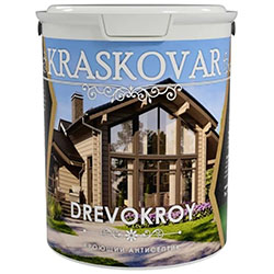 Антисептик кроющий 2 л База С Kraskovar Drevokroy