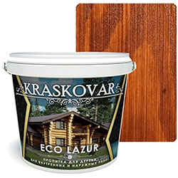 Пропитка для дерева 2 л Рябина Kraskovar Eco Lazur