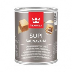 Состав защитный для бань и саун восковой Тиккурила SUPI SAUNAVAHA 0,9 л