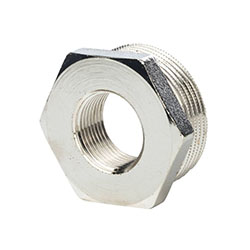 Футорка НВ 1"х1/2" никелированная STOUT