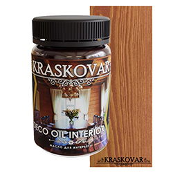 Масло для интерьера KRASKOVAR Deco Oil Interior 150 мл Махагон