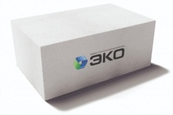 Блок газосиликатный ЭКО 600х250х250 мм