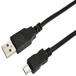 Кабель USB-A – micro USB 1 А 1,8 м Черный REXANT