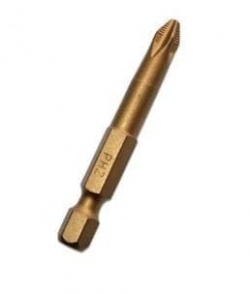 Gert биты PH2 50 мм титан-желтые