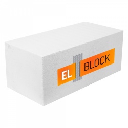 Блок газосиликатный ЭльБлок 600х250х250 мм