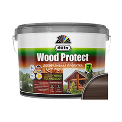 Пропитка декоративная для дерева Dufa Wood Protect Палисандр 9 л