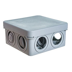 Коробка распаячная наружная 80х80х40 40-0210 Промрукав