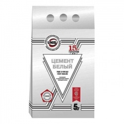 Юнис цемент белый 5 кг