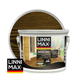 Масло для террас, лестниц и мебели Linnimax 2.5 л цвет Бразильский палисандр