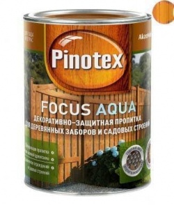 Pinotex Focus Aqua 0,75 л Золотая осень