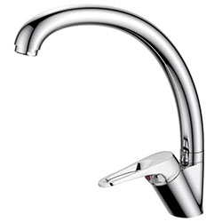 Смеситель для кухни Дуга нержавеющая сталь VALFEX Rigel Chrome VF.70802