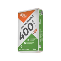 Цемент Евроцемент М400 ЦЕМ II А-Ш 32.5 50 кг